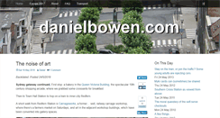 Desktop Screenshot of danielbowen.com